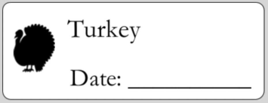 Turkey - Food labels